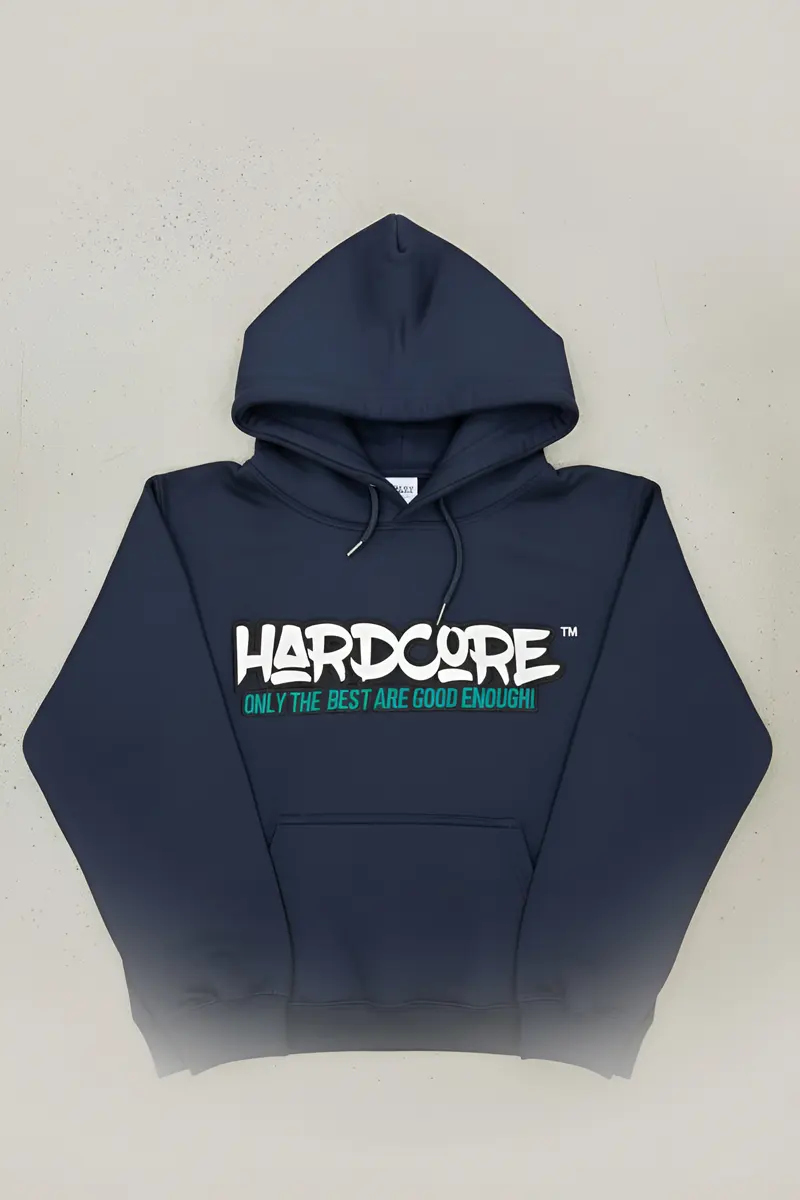 Hardcore Premium Hoodie - Navy - Bilde 3
